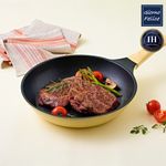 GIORNO FELICE Fresh-On Titanium Non-Stick Frying Pan 26cm Induction Compatible Lightweight Compact Size _ Made in Korea